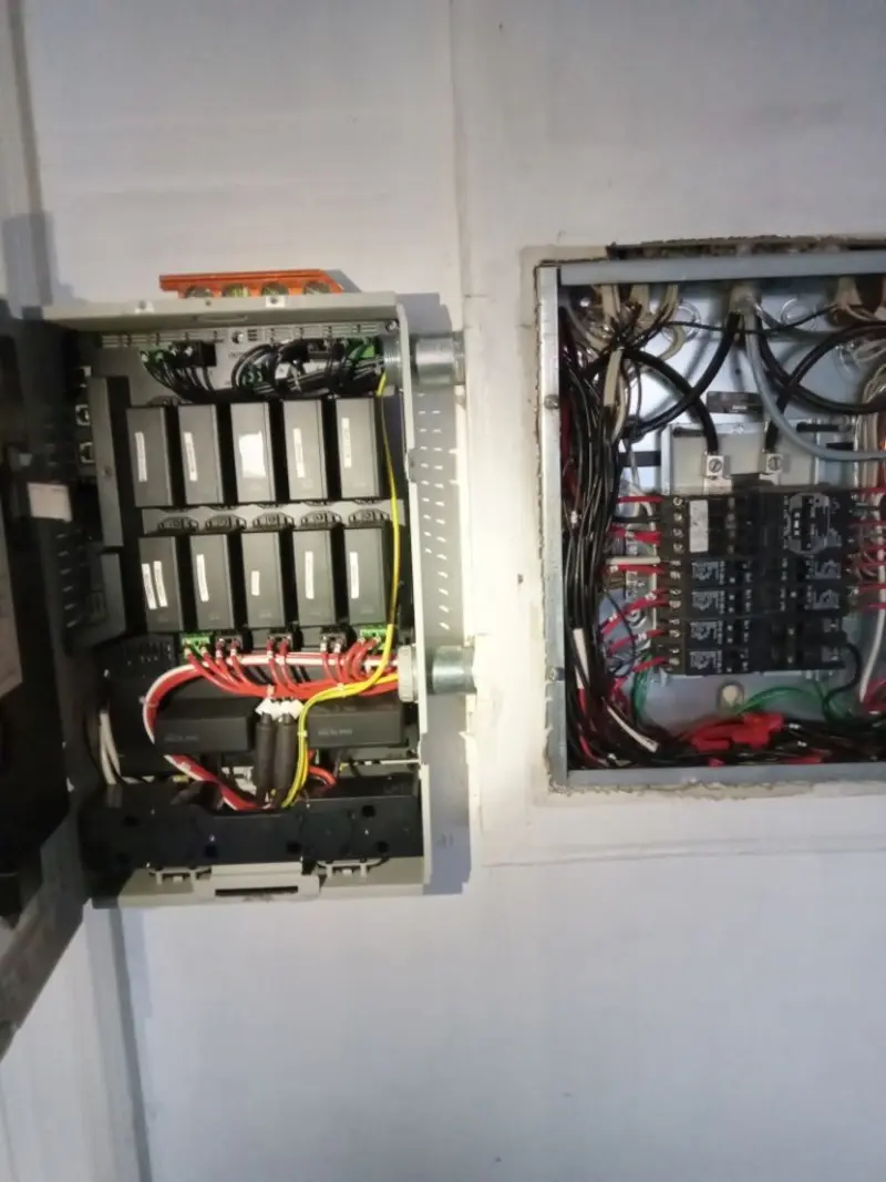 Electrical panel upgrade completed for Indoor Lighting Installation in Mineola